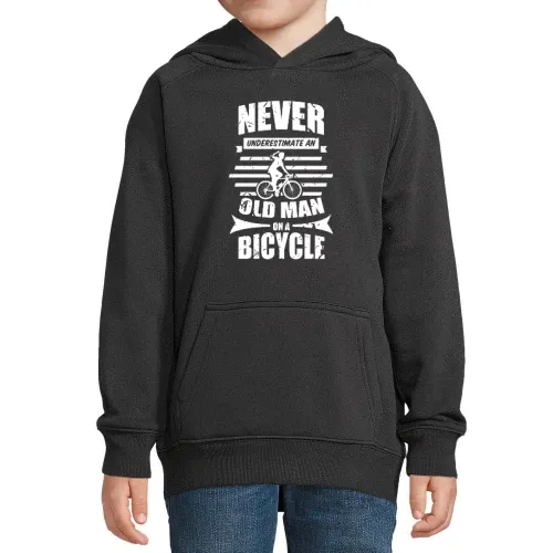 Radfahrer Fahrrad Rentner Bike Old Guy Spruch Hoodie