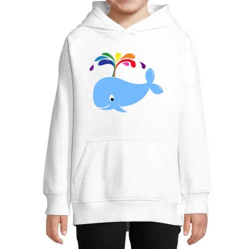 Regenbogenwal Hoodie