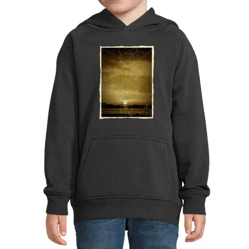 Retro Sonnenuntergang Hoodie