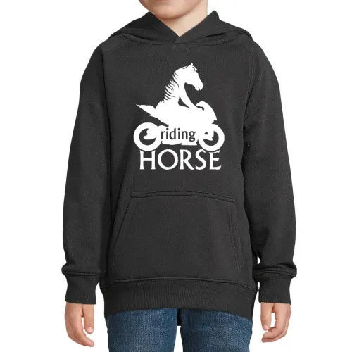 riding Horse Kinder Hoodie riding Horse Hoodie