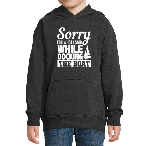 Schimpfender Bootsfahrer, Segelboot Fahrer Hoodie