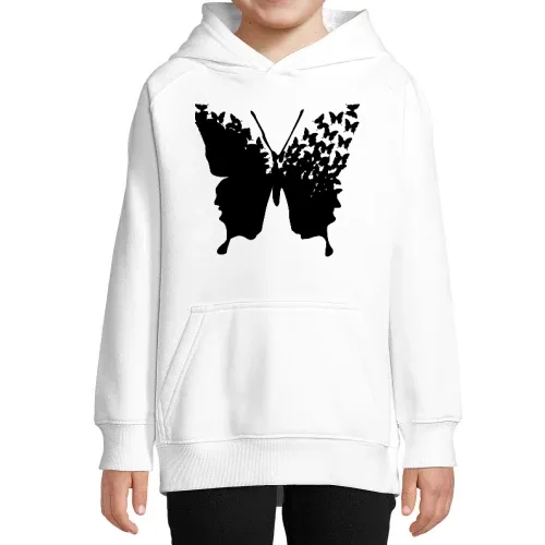 Schmetterlinge Kinder Hoodie