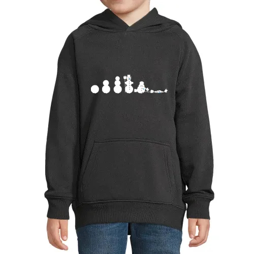 Schneemann Evolution Hoodie Kinder Stellar