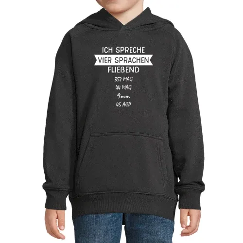 Schützenverein Schießstand Pistolen Schützenfest Hoodie Kinder Stellar