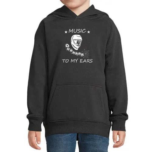 Schweißermaske Schweißer Schweißen Musik Kinder Hoodie