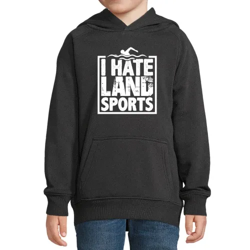 Schwimmer hasst Landsport Hoodie