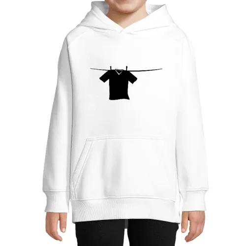 Shirt auf der Wäscheleine Hoodie Kinder Stellar