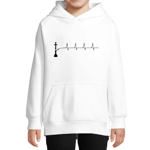 Shisha Herzschlag Kinder Hoodie