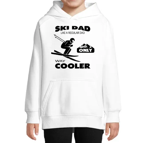 Ski Dad Cooler Ski Vater - Hoodie Kinder Stellar