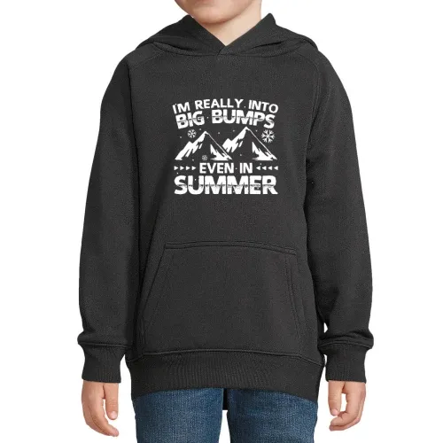 Ski Skifahrer Mag Große Hügel Skifahren Skiurlaub Kinder Hoodie Ski Skifahrer Mag Große Hügel Skifahren Skiurlaub Hoodie
