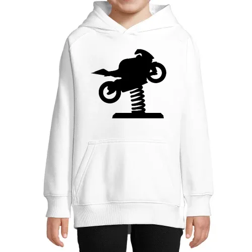 Spielplatzmotorrad zum Wackeln Kinder Hoodie Spielplatzmotorrad zum Wackeln Hoodie