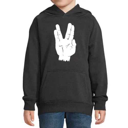 Spock Vulkanier Gruß Kinder Hoodie