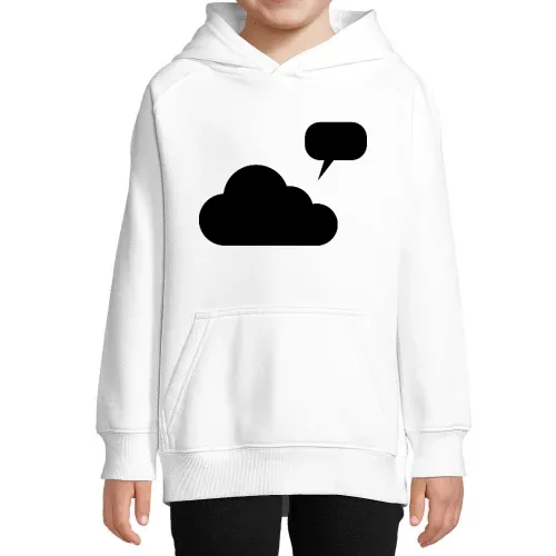sprechende Wolke Kinder Hoodie