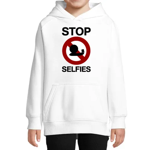 stop selfies Verbotsschild Hoodie