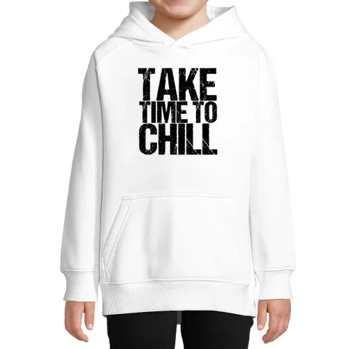 Take Time To Chill / Chill Out Design Hoodie