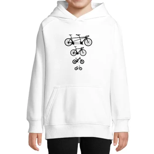Tandem Fahrrad Evolution Rennrad BMX Dreirad Hoodie