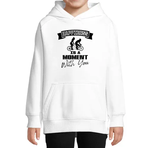Tandem Fahrrad Happiness Spruch Radfahrer Kinder Hoodie Tandem Fahrrad Happiness Spruch Radfahrer Hoodie