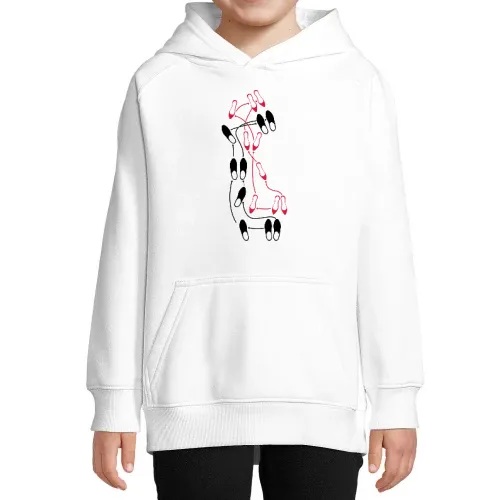 Tango Tanzschritte Hoodie Kinder Stellar