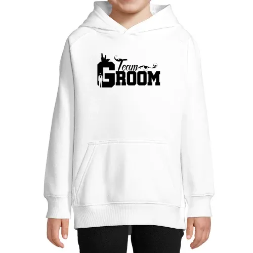 TEAM GROOM T-Shirt Geschenkidee Hoodie Kinder Stellar