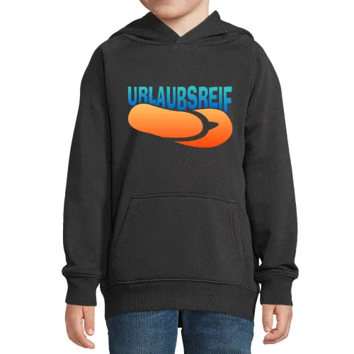 Urlaubsreif Hoodie Kinder Stellar