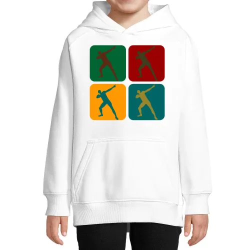 Usain Bold Warhol Hoodie Kinder Stellar