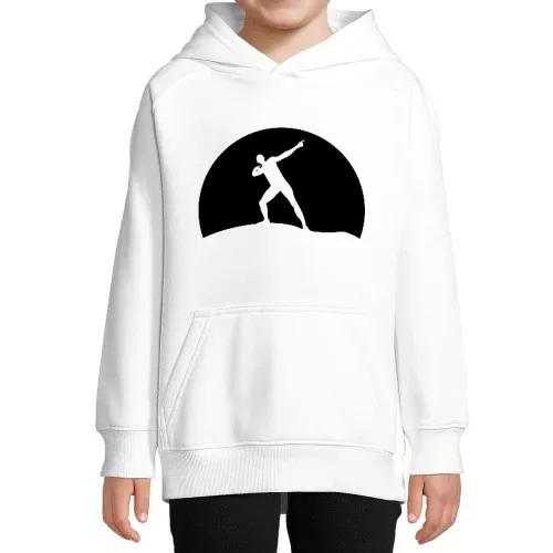 Usain Bolt vor Sonnenuntergang Hoodie