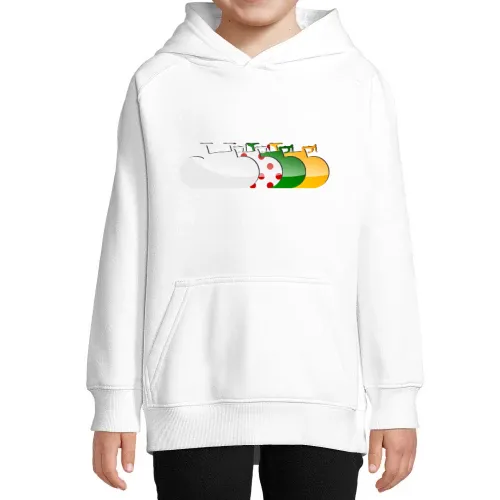vier Tour Räder Hoodie Kinder Stellar