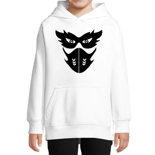 Wave Gotik Maske und Mundschutz Hoodie
