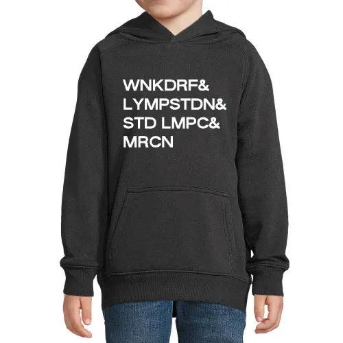 Weltmeisterstadien Deutschland Shirt ohne Vokale Hoodie Kinder Stellar