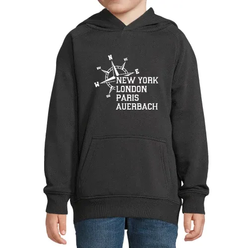 Weltstadt Auerbach Hoodie Kinder Stellar