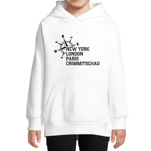 Weltstadt Crimmitschau Hoodie Kinder Stellar
