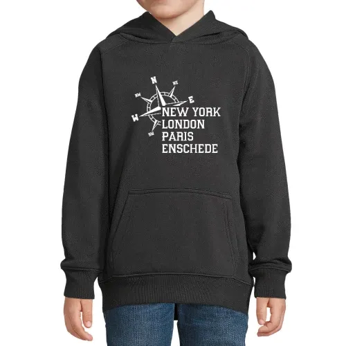 Weltstadt Enschede Hoodie Kinder Stellar