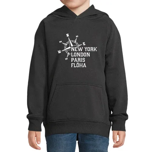 Weltstadt Flöha Hoodie Kinder Stellar