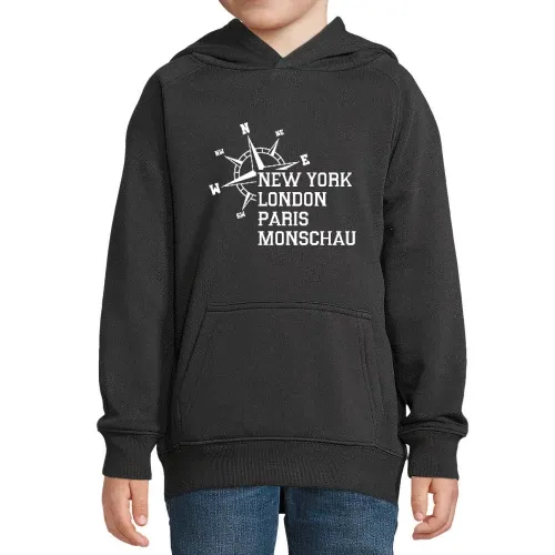 Weltstadt Monschau Hoodie Kinder Stellar