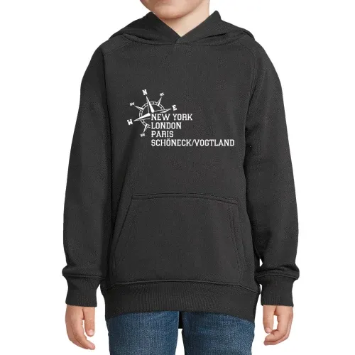 Weltstadt Schöneck/Vogtland Hoodie Kinder Stellar