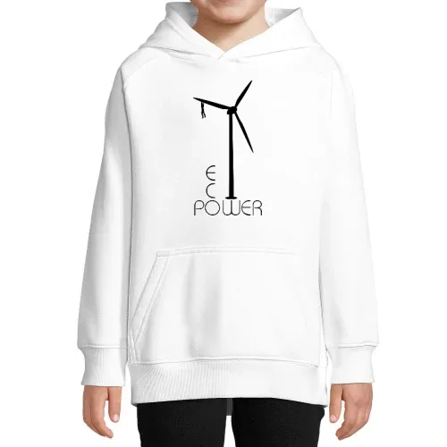 Windrad Eco Power Kinder Hoodie
