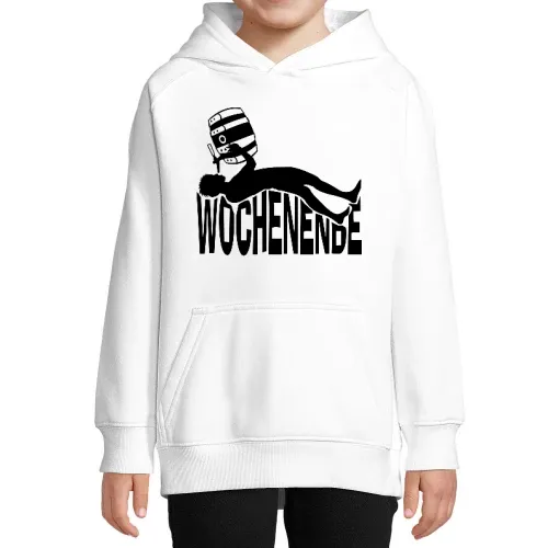 Wochenende!!! Hoodie Kinder Stellar
