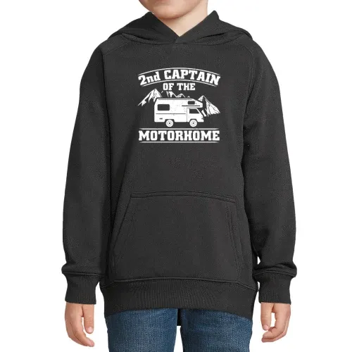 Wohnmobil 2nd Captain Of The Motorhome Womo Hoodie