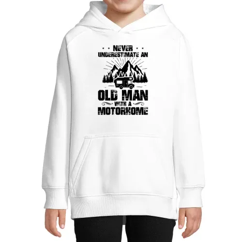 Wohnmobil Camping Old Man Motorhome Camper Womo Hoodie Kinder Stellar