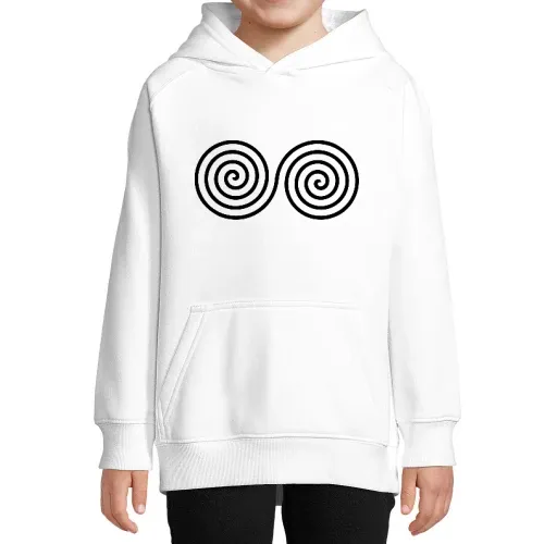Zwei Spiralen Hoodie
