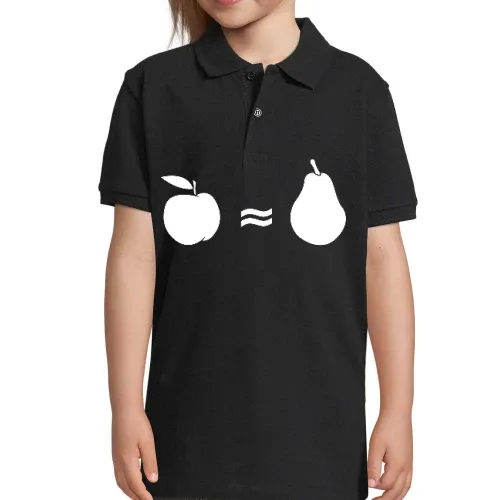 Äpfel mit Birnen vergleichen Kinder Polo