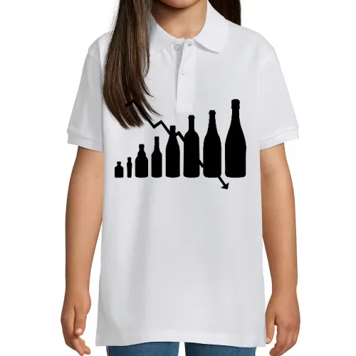 Alkohol Flaschen Evolution Kinder Polo