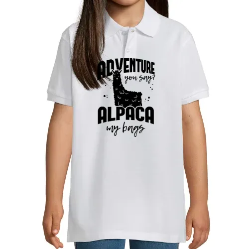 Alpaka Abenteuer Polo Kinder Perfect