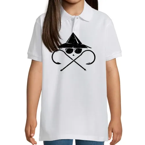 Angler Design Polo Kinder Perfect