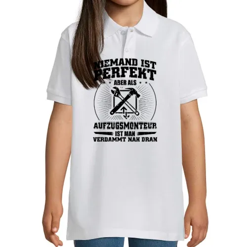 Aufzugsmonteur Ist Perfekt Aufzug Fahrstuhl Spruch Polo Kinder Perfect