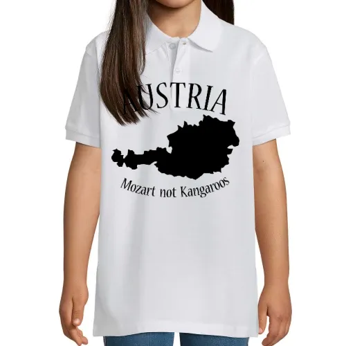 Austria Mozart not Kangaroos Polo Kinder Perfect