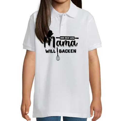 Bäcker Mutti - Aus Dem Weg Mama Will Backen Polo Kinder Perfect