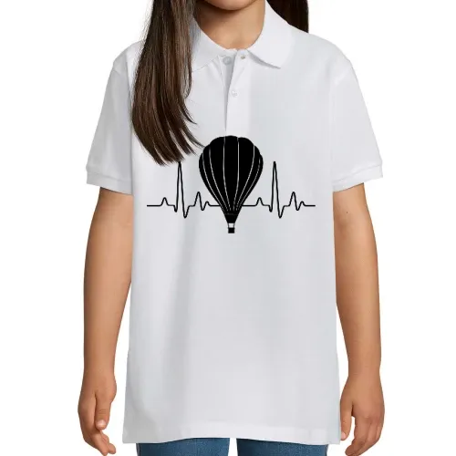 Ballonfahrt Heissluftballon Herzschlag Ballonflug Kinder Polo