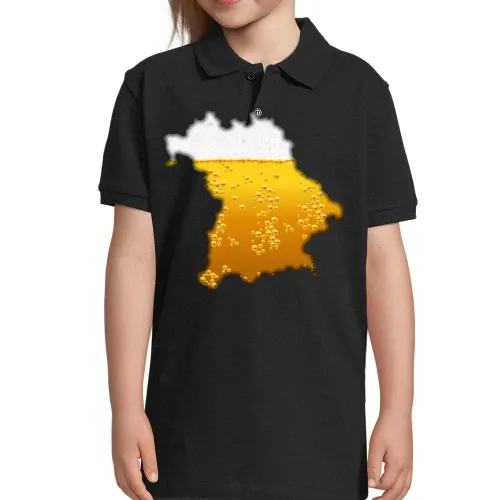 Bayern mit Bier Polo Kinder Perfect