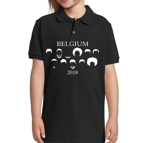 Belgien 2018 Fussball Polo Kinder Perfect